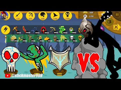 UNLOCKING FULL 9999 ICONS UNDEAD GIANT, ELITE ZOMBIE, ZOMBIE TOXIC | STICK WAR LEGACY | STICK MASTER