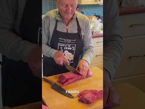 Butchering Moose