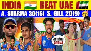 TEAM INDIA 🇮🇳 BEAT UAE 🔥 | ASIA CUP 2025 UNSTABLE INDIA | PAK PUBLIC SHOCKED 