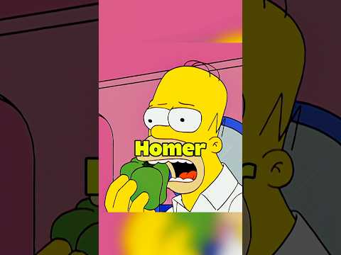 HOMER STARTS THE BELL PEPPER DIET!? #simpsons