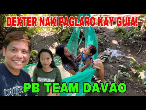 MAG-INANG DEXTER AT GUIA NAGLALAMBINGAN SA DUYAN.