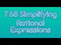 Simplifying Rational Expressions: Key Concepts and Techniques