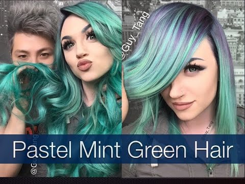 Pastel Mint Green Hair