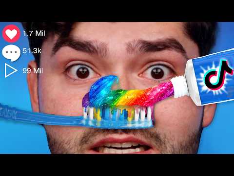 Dentist Tests VIRAL DIY Toothpaste !?