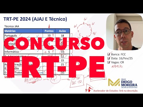 TRT-PE 2024: Análise do edital e dicas de estudo