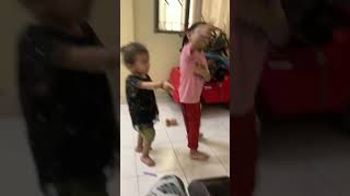 Cute baby laughing dance....#shorts