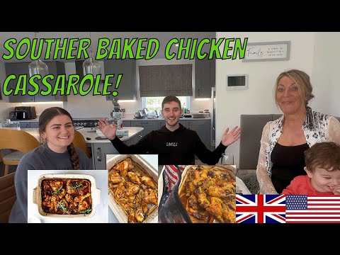 We Tried SOUTHERN BAKED CHICKEN CASSAROLE for the First Time!