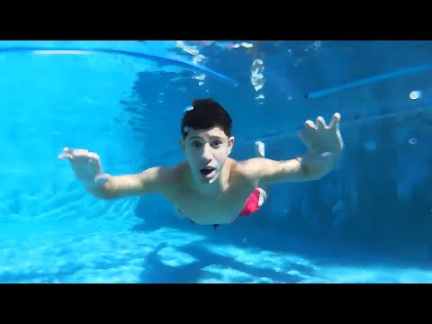 I Survived 24 HOURS Under Water!!
