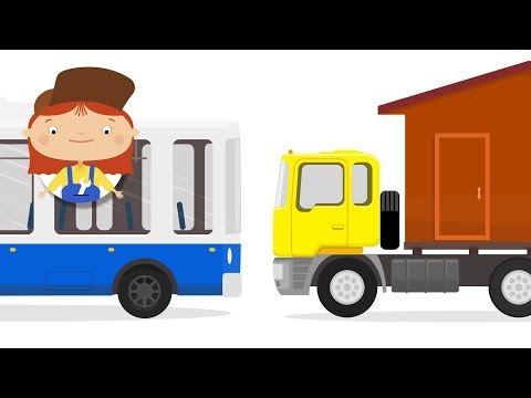 Carros e caminhões. Doutora McWheelie. Desenhos animados para crianças