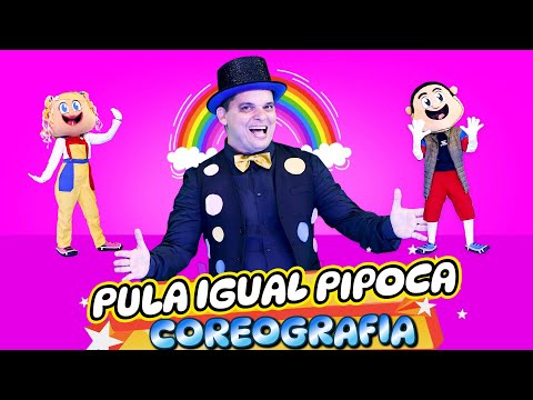 Pula Igual Pipoca - Coreografia Infantil - Turma Kids e Cia