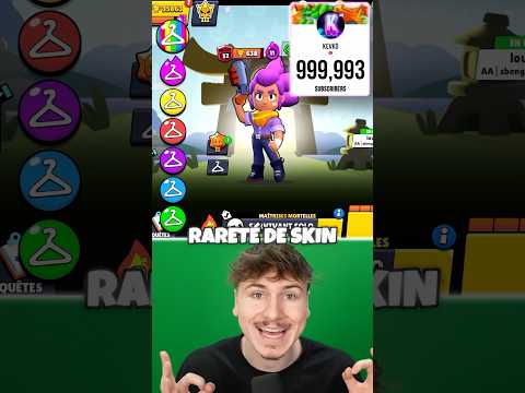 CHAQUE ABONNÉ, MA RARETÉ AUGMENTE !! #brawlstars