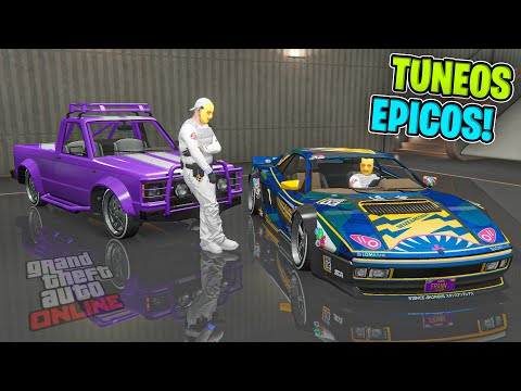 TUNEANDO LOS 2 NUEVOS COCHES de GTA Online! 🚗 (Walton L35 Stock y Cheetah Clasico CCLS)
