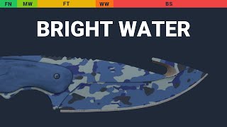 Gut Knife Bright Water Wear Preview