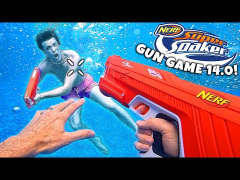 NERF GUN GAME | SUPER SOAKER 14.0 (Nerf First Person Shooter)