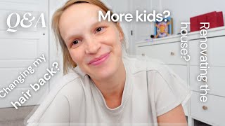 We should probably catch up... Q&A