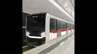 Škoda Varsovia Metro Praha Linka B Černý Most - Českomoravská
