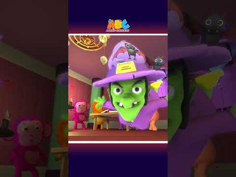 Tres pequeñas Brujas - Canciones infantiles de Halloween #shorts #kidssong