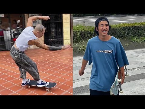 Skaters With Mind-Blowing Control!