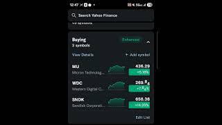 Buy these stocks now. #MU #SNDK #WDC #buy #stock #investment #stockmarket