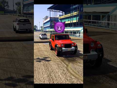 Michael & Stranger|Thar Vs Fortuner Tug Of War Challenge!#shorts #gta5