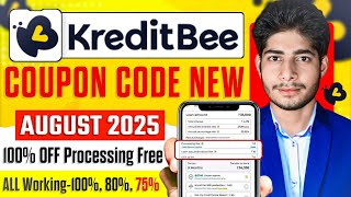 Kreditbee Coupon Code August 2025 | Kreditbee Coupon Code For Processing Fee Today | Kreditbee Code