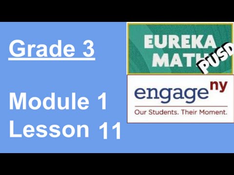 EngageNY Grade 3 Module 1 Lesson 11 (updated ... - youtube.com