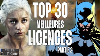 Les MEILLEURES LICENCES - FRANCHISES all-time ! Le TOP 30, suite et fin