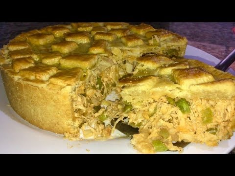 EMPADÃO DE FRANGO - MASSA QUE DERRETE NA BOCA