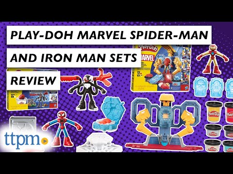 Make & Mold with Marvel Play-Doh Sets!