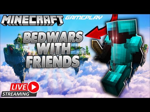 Minecraft Bed Wars Squad Gameplay Live 🔴
