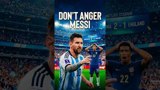 The Moment Bellingham Made Messi Angry #Messi #LionelMessi #Bellingham #Argentina #England