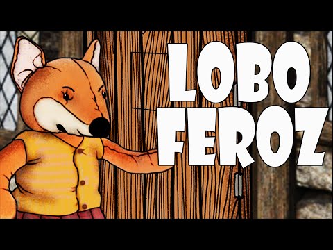 6 CUENTOS INFANTILES DEL LOBO FEROZ: Los tres cerditos, Caperucita Roja y Los Siete Cabritillos