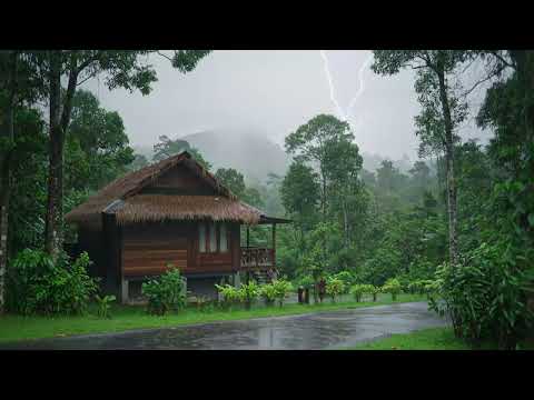 Calm Rain and Thunder for a Restful Night | Soothing Sleep Ambience to Help You Unwind