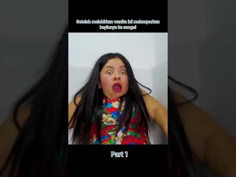 wanita ini panik sekali melihat kaki kambing di dalam toilet #shorts #film #movie