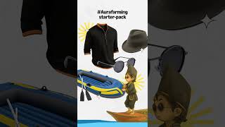 #Aurafarming starter pack