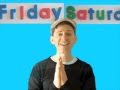 Days of the Week Activities