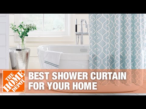 The Best Shower Curtain For Your Bathroom, Best Curtain Fabric For Bathroom Walls