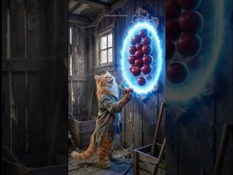 Dad Cat saved his Family from Thieves 🙀 #cat #catsoftiktok #shortsfeed #trendingshorts #viralshorts