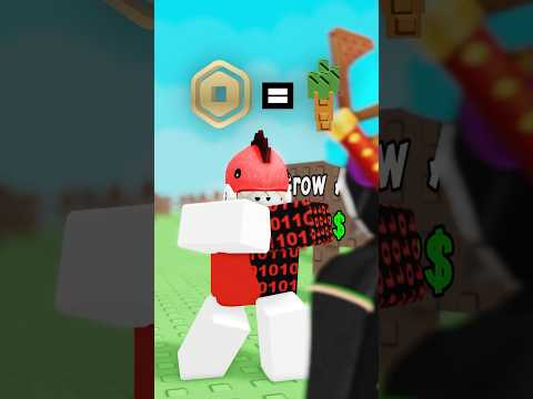 1 Plant = 100 Robux in Grow a Garden!