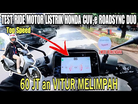 TONTON INI, kalo Kalian Nanti mau BELI MOTOR LISTRIK HONDA, BIAR FAHAM !! #alfusori #cuv:e