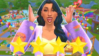 Can we become a 4-star theme park in the sims 4? // Sims 4 business