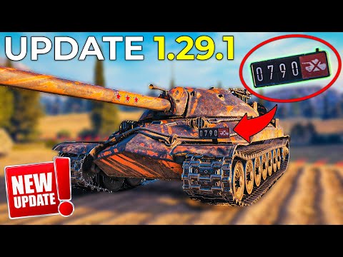NEW Stat Tracker, Gun Sleeves, Tanks | World of Tanks Update 1.29.1 Patch Review