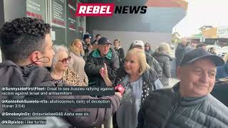 🔴 WATCH LIVE: Protesters SWARM Melbourne salon after owner KICKS OUT Israeli