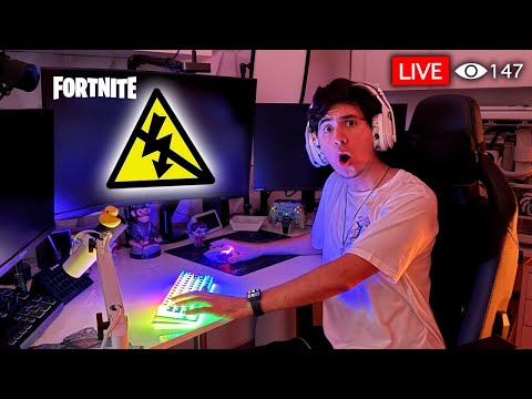 Hice Stream de Fortnite pero Sin Luz 😱