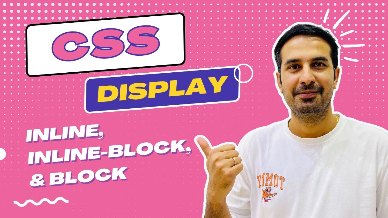 What is Inline, Inline-block and Block Display property in CSS? 🤩 Learn Web Development 🔥