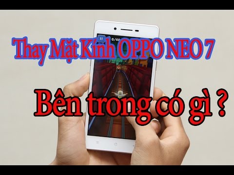 (VIETNAMESE) Cách thay mặt kính Oppo Neo 7 - Hướng dẫn thay kính Oppo