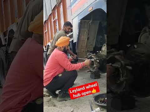 Leyland wheel open ?? #truck #truckdriver #commercial #viral #truckvlogger #leylandtruck #youtube
