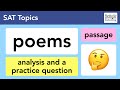 Strategies for SAT Poetry Questions