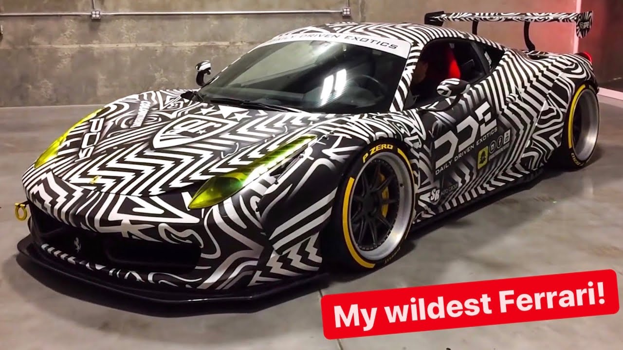 BUILDING MY WILDEST WIDEBODY FERRARI EVER! TWIN TURBO 1000 HP