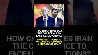 HOW FAR TRUMP IS WILLING TO AGAINST CHINA OVER IRAN?